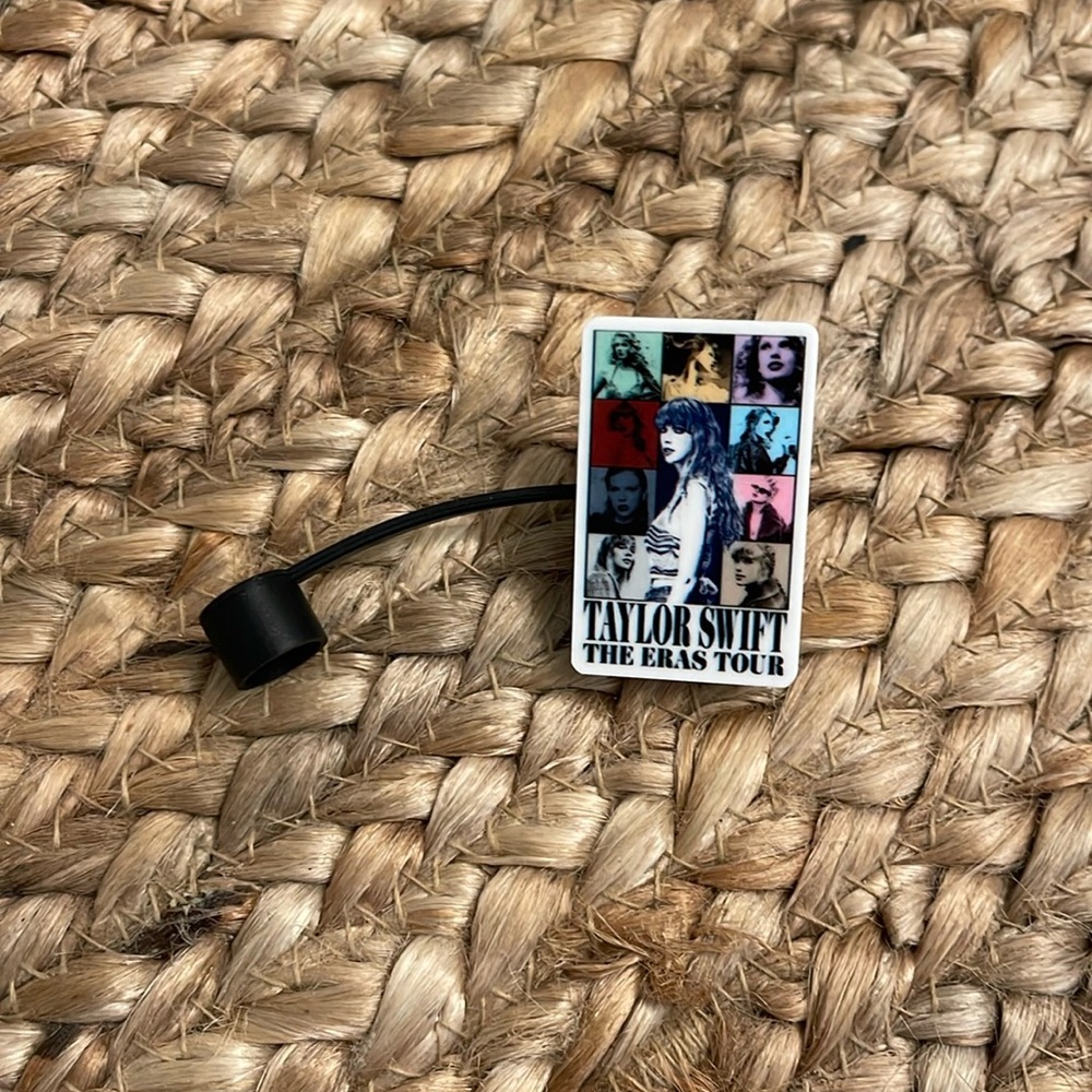 Taylor Swift Eras Tour inspired Stanley cup/tumbler straw topper or straw cover